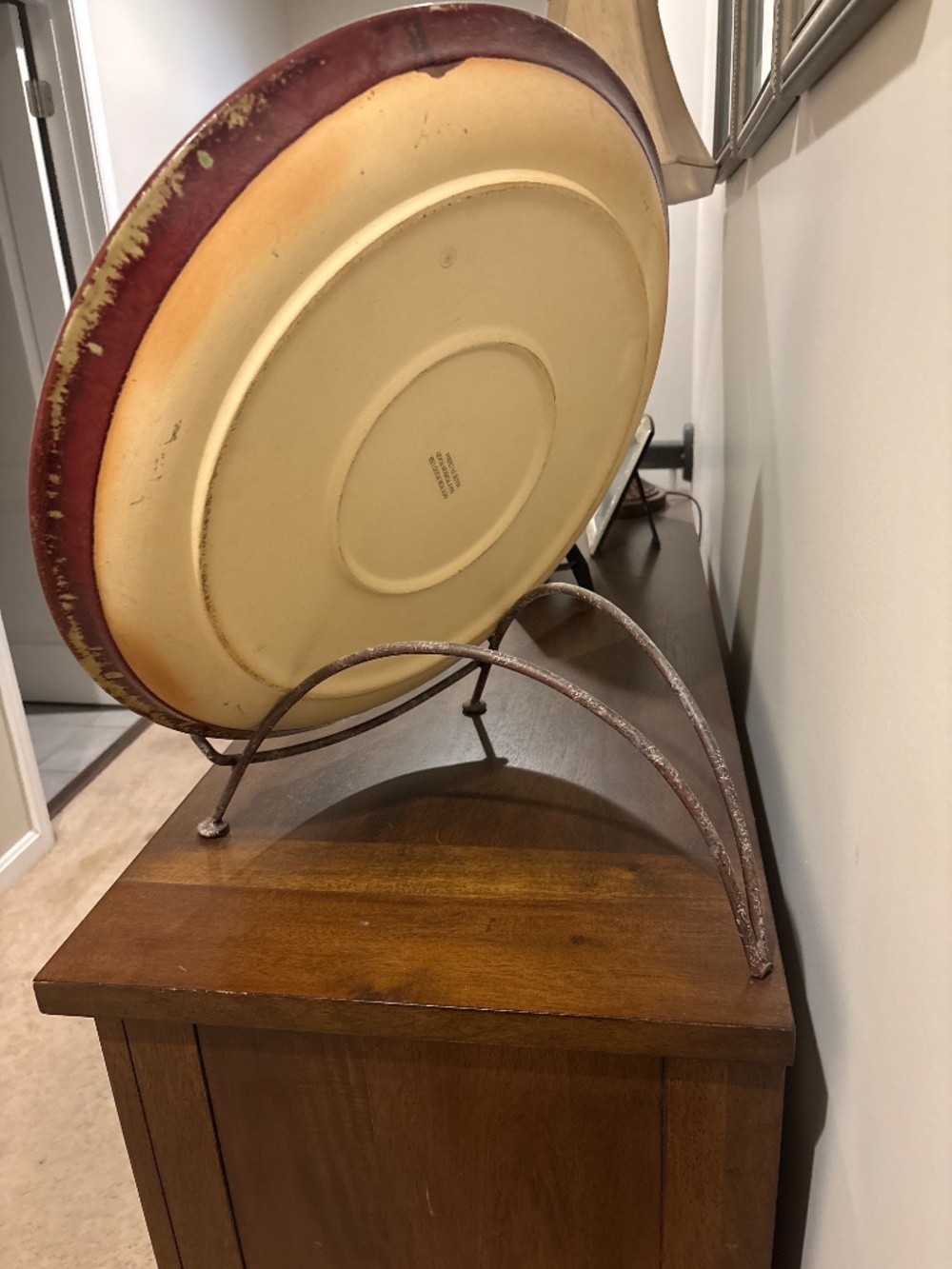 Beautiful Large Deco Plate - Picture 2 of 2